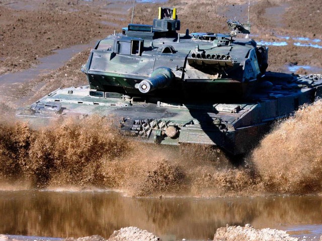 Begehrt: der Leopard-Panzer  | Foto: dpa