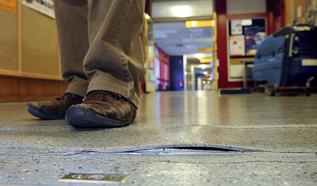 Die Schule kann sich auf den Weg zum l...f, was mit den Sanierungsplnen  ist.   | Foto: kunz