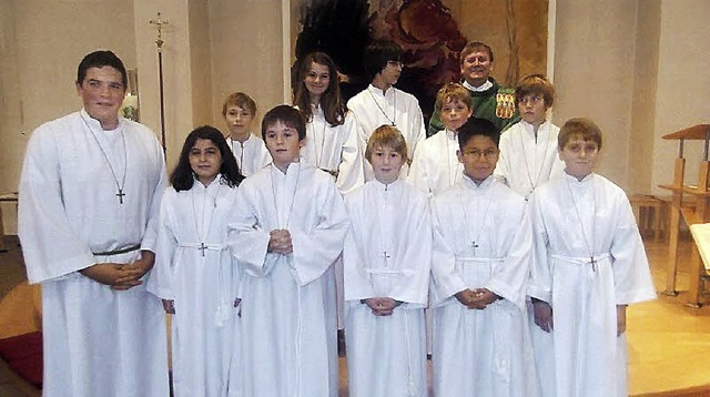 In  der katholischen Kirche St. Maria ...ehlen Paul Mller und Jan Schumacher.   | Foto: Privat