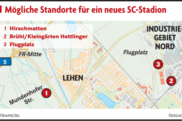 Freiburg sucht den Stadionstandort