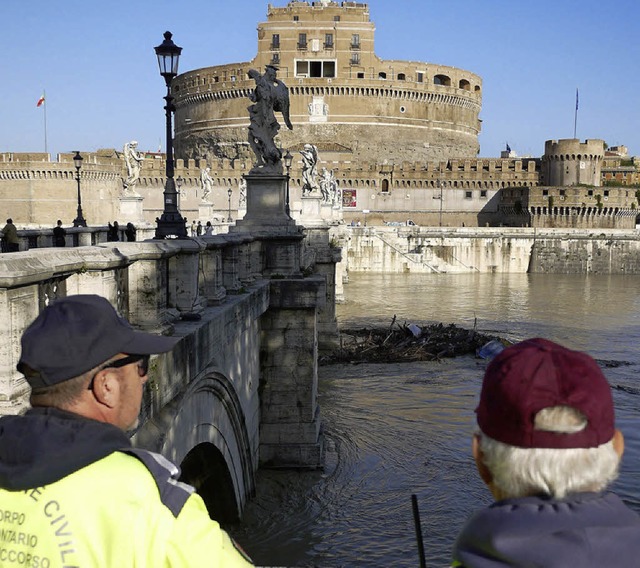 Der Tiber nahe der Engelsburg in Rom  | Foto: afp