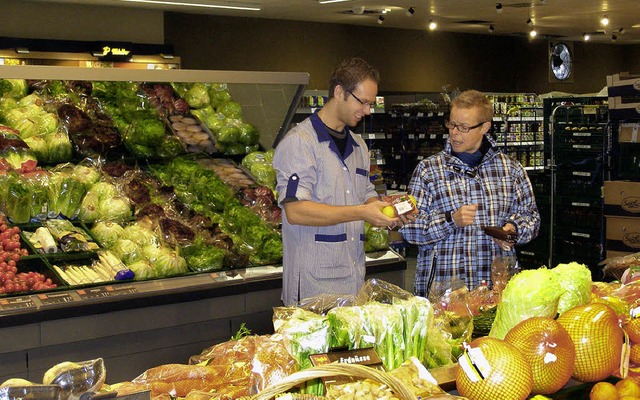 Frische, regionale Produkte sind  im N... Vitrine bieten genussvolle bersicht.  | Foto: Liane Schilling