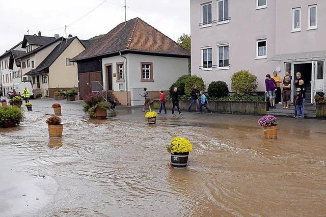 Was tun bei Hochwasser?