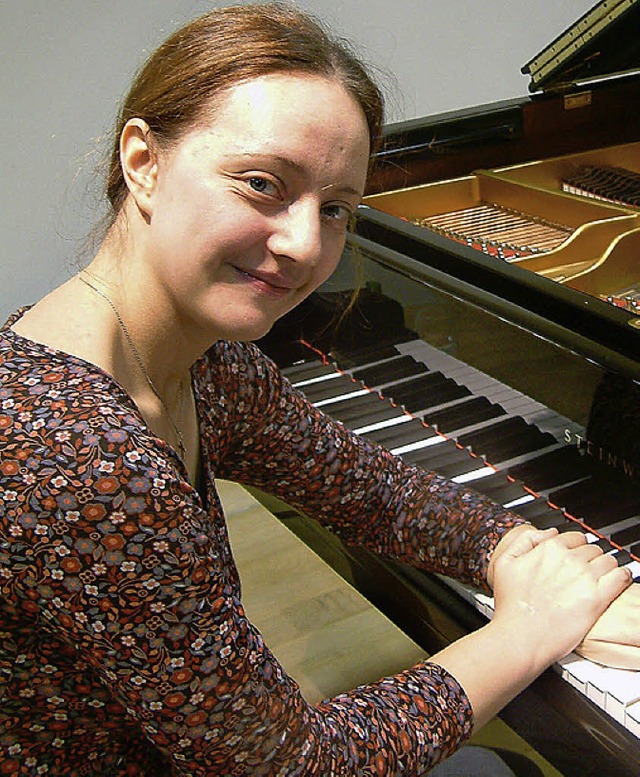 Die russische Pianistin Varvara Nepomnyashchaya   | Foto: Frey