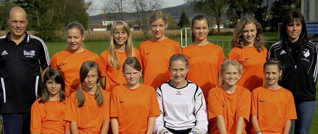 Die  erfolgreichen D-Juniorinnen des F...nd Joya Kramlich (nicht auf dem Bild)   | Foto: Privat