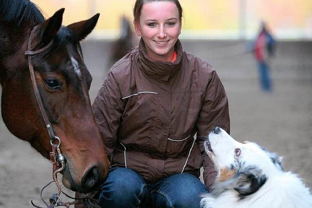 Fotos: Jana Mller aus Friesenheim ist Vizemeisterin im Horse- and Dogtrail