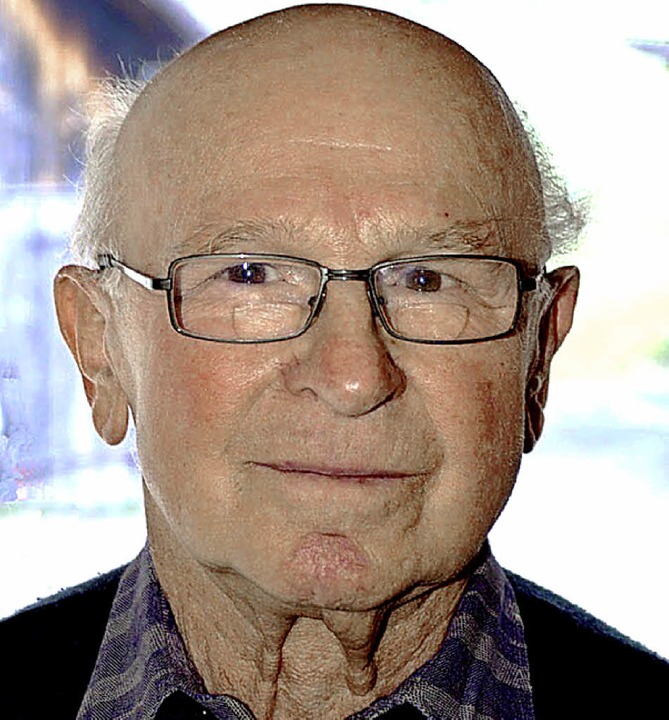 Georg Reinbold wird heute 80 Jahre alt.   | Foto: Jrgen Schneider