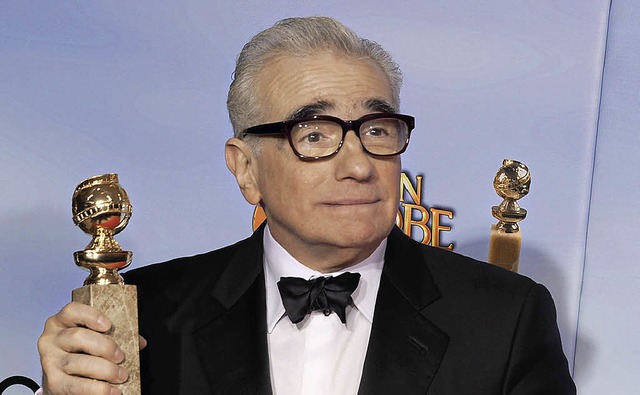 Einen Golden Globe fr &#8222;Hugo&#8220; erhielt Scorsese 2012.   | Foto: AFP