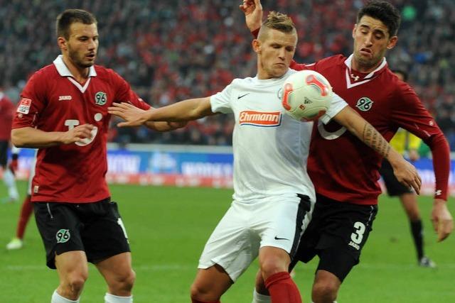 SC Freiburg gewinnt 2:1 gegen Hannover 96