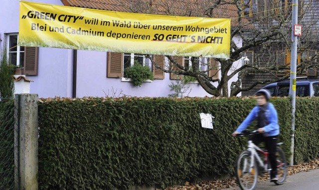 Protest gegen die Sanierungsplne gibt...ppel (Bild), aber auch in Kirchzarten.  | Foto: Rita Eggstein