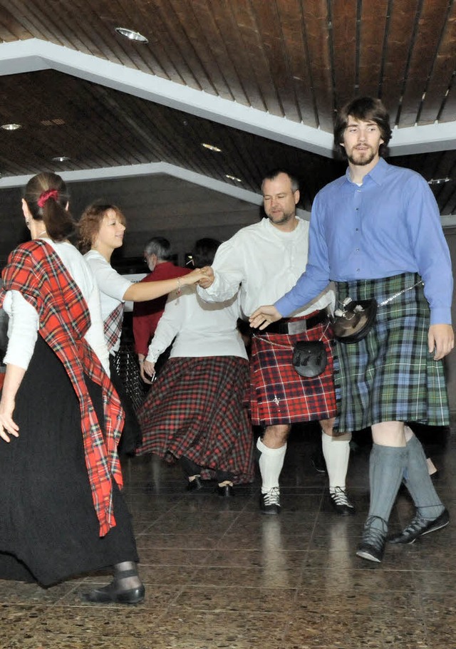 Nicht nur Rck- und Ausblick - bei der...ham Freunde gab es auch Scottish Dance  | Foto: Markus Zimmermann, Markus Zimmermann