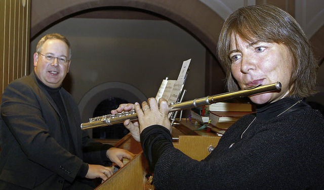 Thilo Strau und Sonja Kanno-Landoll   | Foto: Heidi Fssel