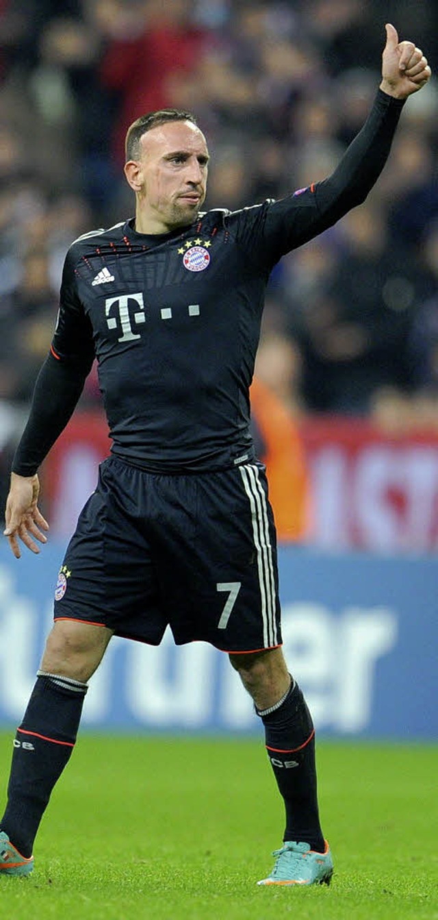 Bayerns Spitzenkraft: Franck Ribry  | Foto: dpa