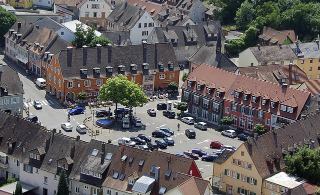 Wenn der Breisacher Marktplatz umgesta...en fr den gesamten Innenstadtverkehr.  | Foto: Christine Aniol