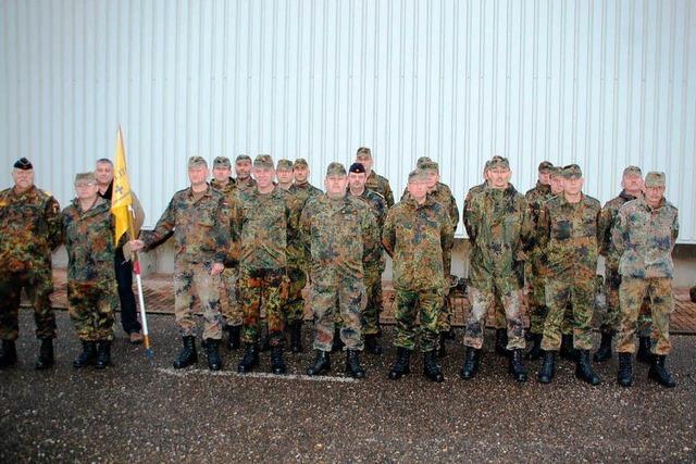 In Kenzingen werden 22 Postmitarbeiter zu Feldpostsoldaten ausgebildet
