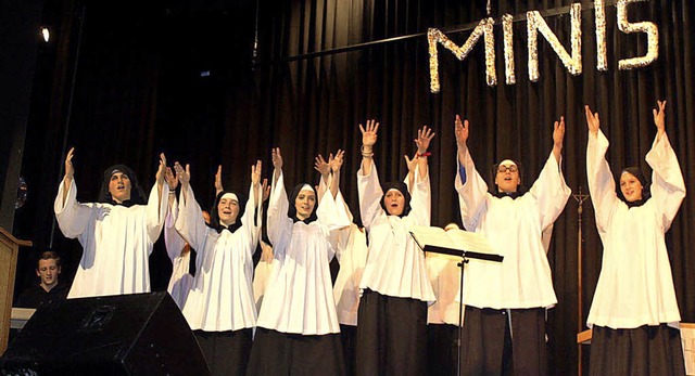 Was liegt nher: Sister Act von &#8222;Minis on Stage&#8220;  | Foto: dieter fink