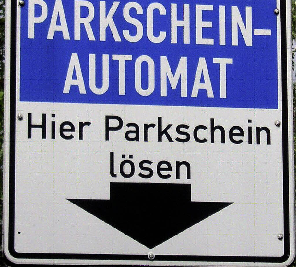 Was Kostet Parken Auf Denweissen Zacken www.badische-zeitung.de