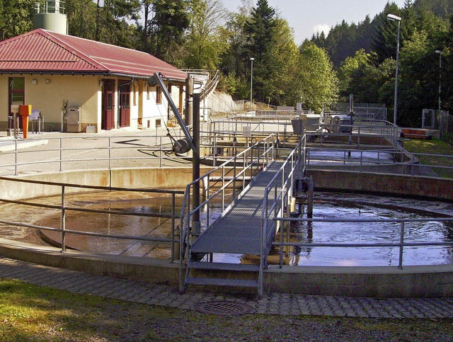 Die Sanierung der Klranlage Wickartsm...kes Loch in die Rickenbacher Finanzen.  | Foto: Archivfoto: victoria Langelott