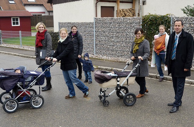 Ohne Angst um ihre Kinder wrden gerne...er die Mhlestrae berqueren knnen.   | Foto: SENF