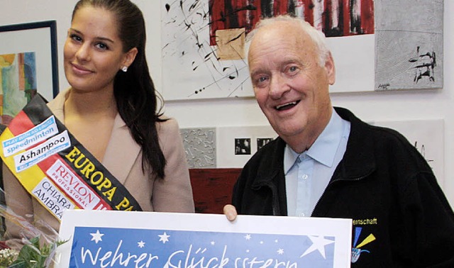 Miss Baden-Wrttemberg Sabrina Licata zog vergangenes Jahr die Gewinner.  | Foto: jrn kerckhoff
