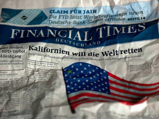 Vor dem Ende? Die Financial Times in Deutschland  | Foto: dapd