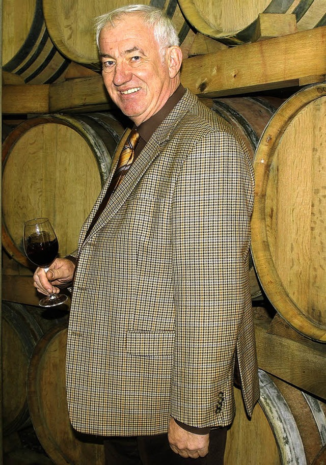 Ein Groer der Weinwirtschaft sagt adieu: Winfried Kninger   | Foto: hr