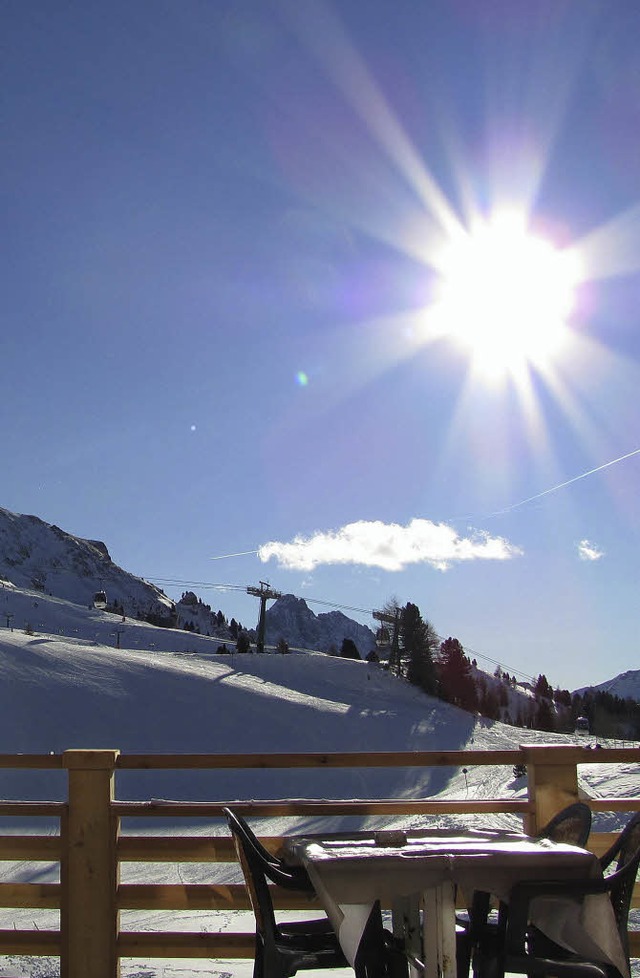 Schnee und Sonne, darauf wartet jetzt die Skizunft.  | Foto: Privat