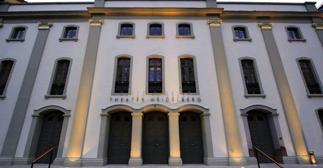 Das umgebaute Theater Heidelberg   | Foto: dpa