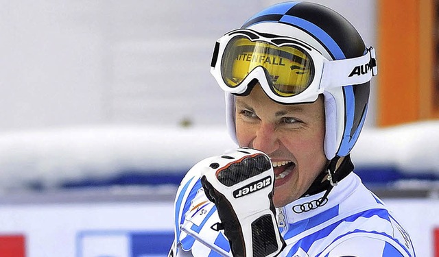 Kann seinen fnften Platz in Lake Louise kaum fassen: Tobias Stechert  | Foto: dpa