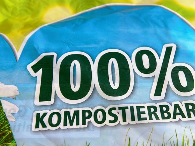 Umweltbundesamt hlt nichts von kompostierbaren Einkaufstten  | Foto: dpa
