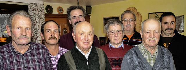 Drei neue Ehrenmitglieder und 50 Jahre...dolf Scherer und Peter Schwab geehrt.   | Foto: Markus Straub
