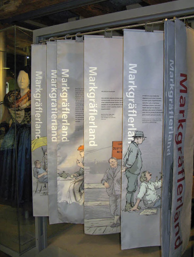 Eine witzige Kurzfassung zur Literatur...geschichtlichen Ausstellung zu sehen.   | Foto: Dorothee Philipp