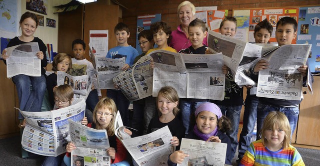 Zisch-Projekt in der Klasse 4a bei Ursula Ofteringer  | Foto: Michael Krug