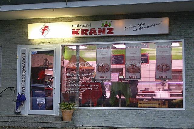 Metzgerei Kranz am Ende