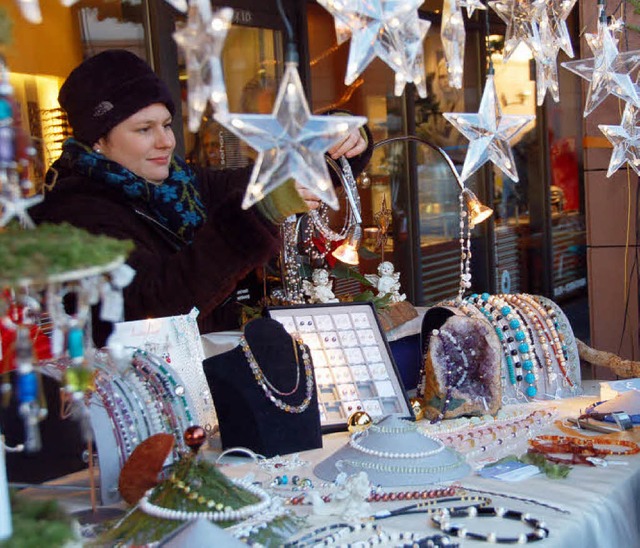 Der Weihnachtsmarkt wird auch im kommenden Jahr veranstaltet  | Foto: Andrea Steinhart