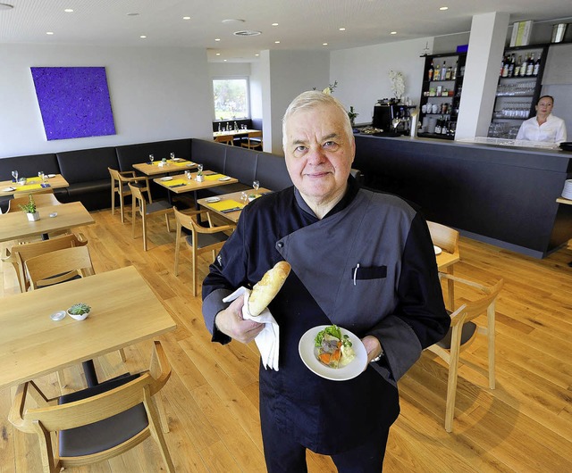 Restaurantchef Lothar Tttelmann in seinem Lokal   | Foto: Ingo Schneider