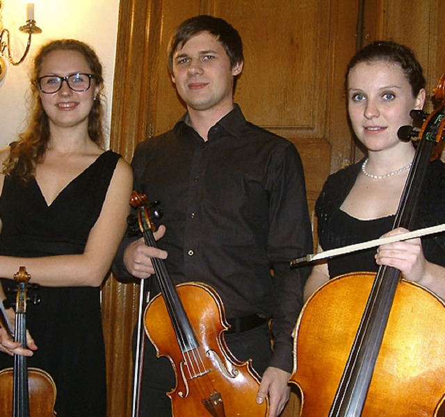 Das Streichtrio Opus 8   | Foto: Frey