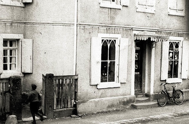 Einkaufen in s&#8217;Wisskopfe (undati...te ist kein Eingang mehr zu erkennen.   | Foto: historischer Arbeitskreis Ichenheim