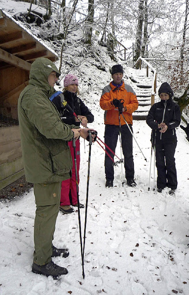 Gut eingepackt: Auch bei Regen und Schnee starten die Touren.   | Foto: dpa