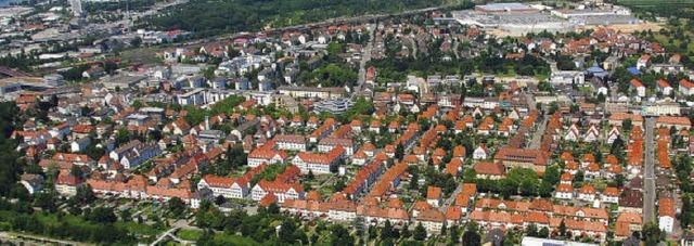 Die Gartenstadt ist als Ensemble einzi...er hat das aber auch Schattenseiten.    | Foto: Lauber