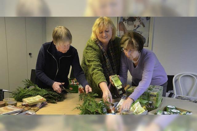 SKV verschenkt Weihnachtspckchen