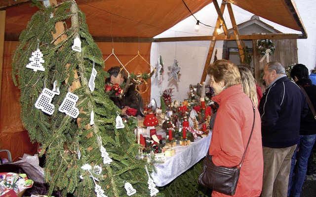 Weihnachtliches in vielen Variationen  | Foto: Heiner Fabry