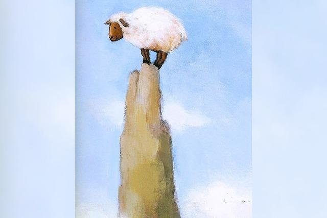 Bilderbuchillustrationen von Henrike Wilson: Kleines Schaf - was nun?