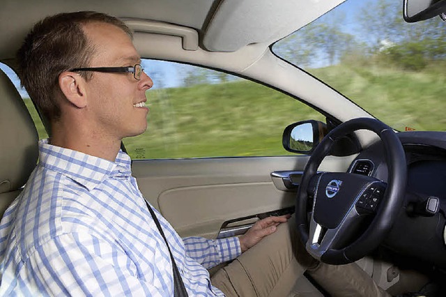 Freihndig fahren mit Autopilot: Die F...rkehrsinfrastruktur aber noch  nicht.   | Foto: volvo