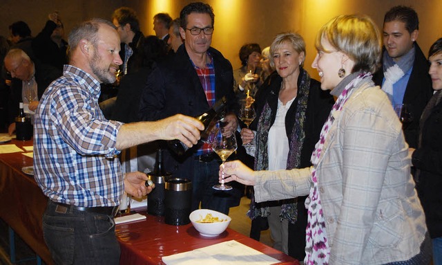 Erstmals fand im Bischoffinger Weingut Abril eine edelse Weinnacht statt.   | Foto: benajmin bohn