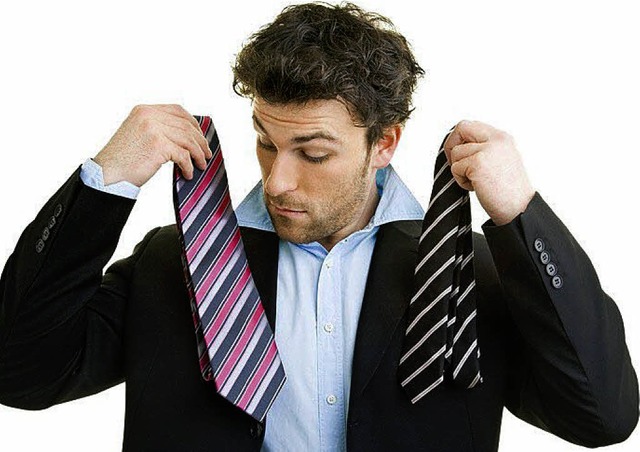 Die Krawatte allein ist kein Karriereg...rbeitsplatz angemessen zu prsentieren  | Foto: Fotolia.com/Robert Kneschke