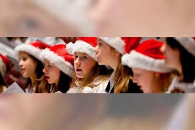 Freiburger singen im Advent