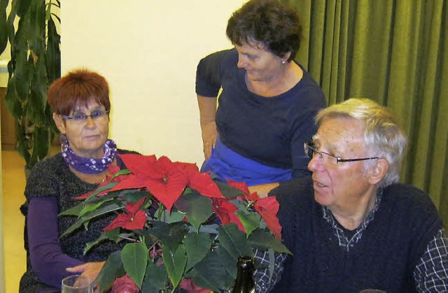 Geselliges Beisammensein und Adventlic...tagnachmittag im Pfarrsaal in Gutach.   | Foto: Gnter Bank