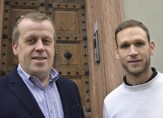 Martin Wichmann (links) und Matthias Schell  | Foto: Michael Gilg