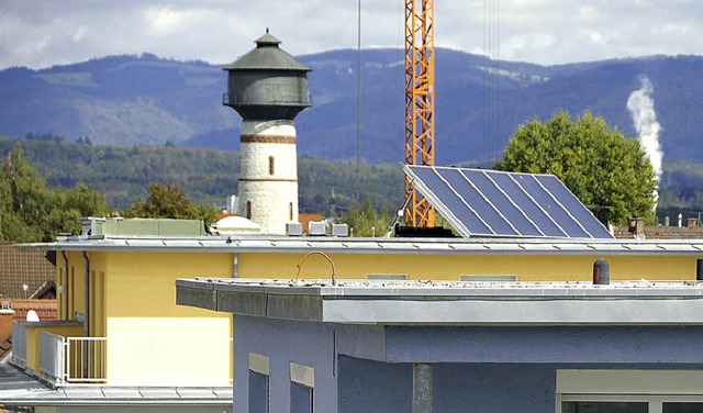 Wo in der Stadt sich Dcher fr Solara...eigt bald ein Kataster aller Gebude.   | Foto: Ingrid Bhm-Jacob